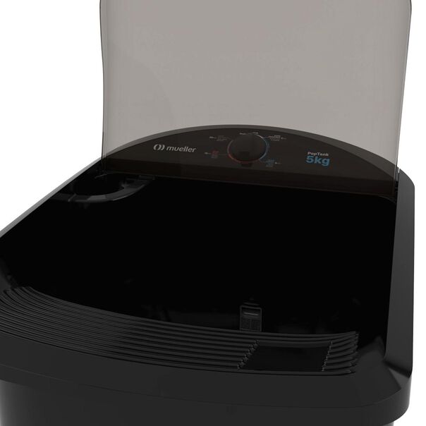 Tanquinho Máquina de lavar roupa Semiautomática Mueller Poptank 5kg Preto - 220V image number null