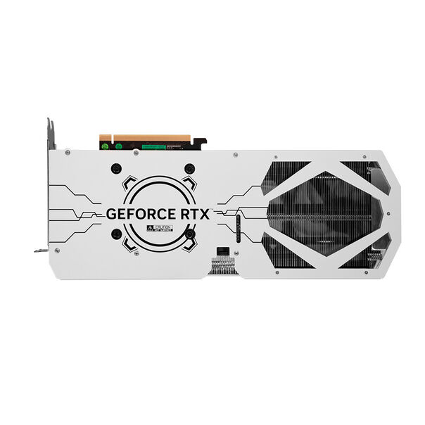 Placa de Vídeo Galax GeForce RTX 4070 EX Gamer White 12GB GDDR6X 192 bits - 47NOM7MD7KWH - Branco image number null