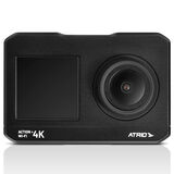 Câmera de Ação Atrio Action+ DC191-16MP. Vídeo 4K. Display Frontal 1.3 - Preto