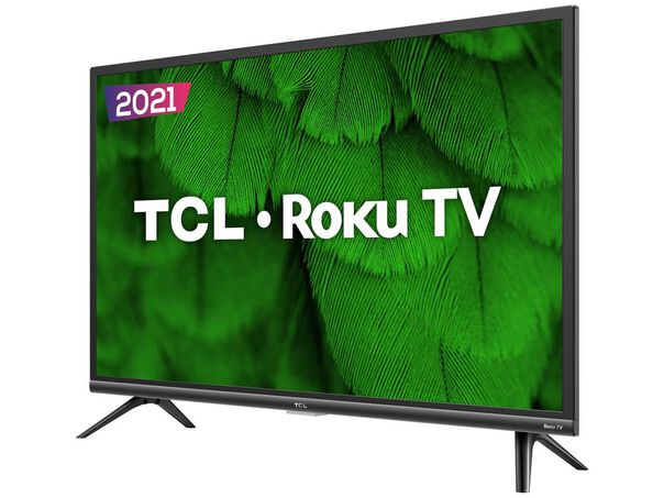 Smart TV 43” Full HD LED TCL Roku TV 43RS520 Wi-Fi Alexa Google e Siri  3 HDMI 1 USB - 43 image number null