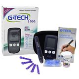 Medidor Digital Kit Medir Glicose Glicemia G-tech Free