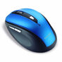 Mouse Sem Fio Comfort Conexão Usb 1600dpi Ajustável 6 Botões Textura Emborrachada Azul - MO240 MO240