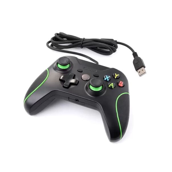 Controle Gamer Joystick Com Fio para Xbox One Notebook Computador PC FEIR FR-305-O image number null