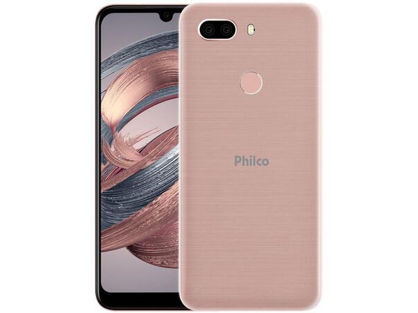 Smartphone Philco PCS02RG HIT MAX 128GB Rose - 4G 4GB RAM Tela 6” Câm. Dupla + Selfie 8MP  - 128GB - Rosê image number null