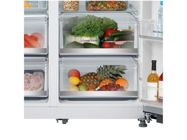 Geladeira-Refrigerador Midea Frost Free Side by Side Capacidade 528L MD-RS587FGA - 110V image number null