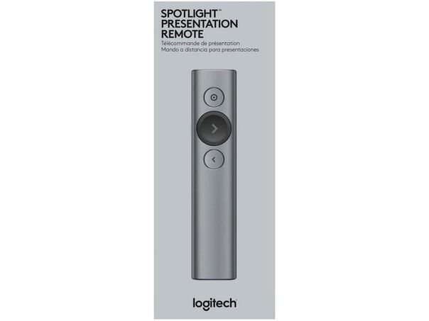 Apresentador sem Fio Logitech Spotlight Bluetooth Plug and Play USB Alcance de 30m image number null