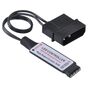 Fita de LED VX Gaming RGB com Controlador Conexao USB 60 Pontos de LED 1 Metro - LRU1(7908020920717)