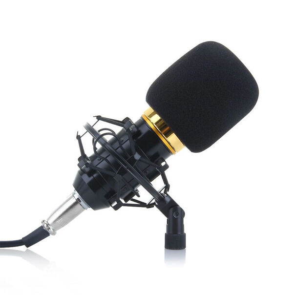 Microfone  Condensador BM800 Dourado image number null