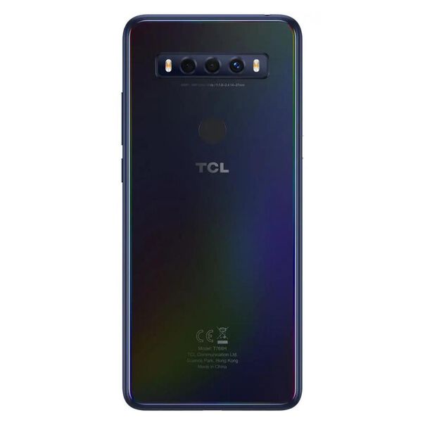 Smartphone TCL 10 SE Dual Tela 6.52" 128GB 4GB RAM Octa-Core Câmera Tripla 48MP Azul Escuro image number null