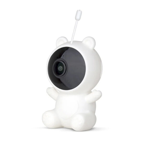 Babá Eletrônica Multikids Baby Peek-a-Boo com Visão Noturna Wi-Fi Branca - BB1156 - Branco image number null