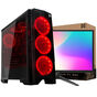 PC Gamer ARK Intel Core I7 16GB  GTX 1050TI 4GB  SSD 240GB  Fonte 500w  Gabinete RGB  Monitor Hdmi 19.5”