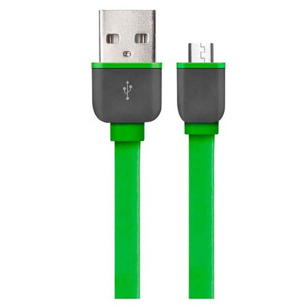 Cabo USB 2.0 X Micro USB 5 Pinos 1m Multilaser | WI298-VERDE image number null