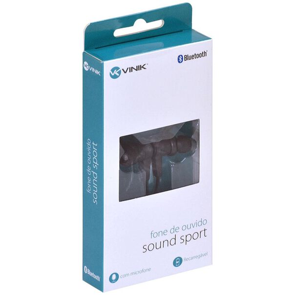 Fone de Ouvido Sound SPORT Bluetooth com Microfone image number null