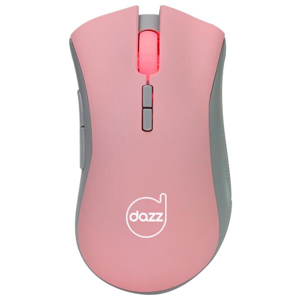 Kit Gamer Dazz Série M 4 em 1 Teclado Mouse Mousepad e Headset Rosa 62000021 image number null