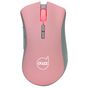 Kit Gamer Dazz Série M 4 em 1 Teclado Mouse Mousepad e Headset Rosa 62000021
