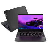 Notebook Lenovo i5-11300H NVIDIA GeForce GTX1650 4GB GDDR6 8GB 512 SSD Tela Full HD 15.6 - Preto