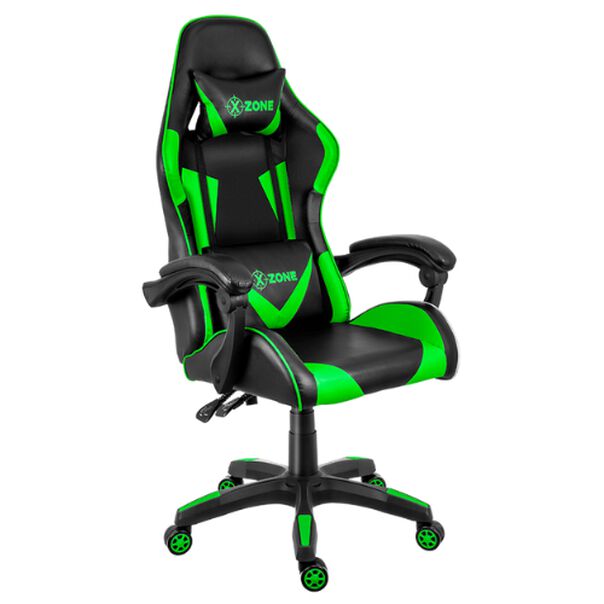 Cadeira Gamer Reclinável Premium X-zone Cgr-01 Preta E Verde image number null