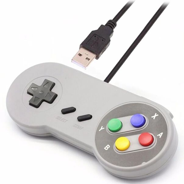 Controle USB Super Nintendo para PC image number null