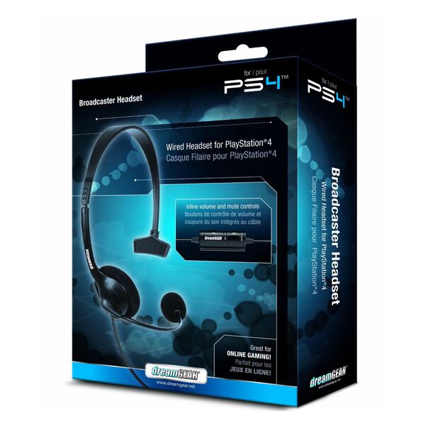 Fone de Ouvido Headset Dreamgear com microfone e controle de volume para PS4 DGPS4-6409 image number null