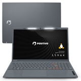 Notebook Positivo Vision C15 Intel® Celeron® Linux 4GB 240GB SSD Lumina Bar 15” HD - Cinza
