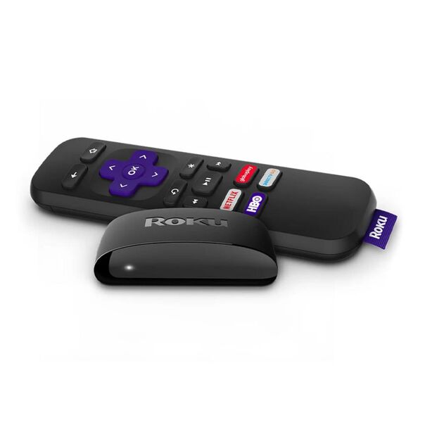 Roku Express - Dispositivo Streaming Player. Full HD. HDMI. Conversor Smart TV. com Controle Remoto - Preto image number null