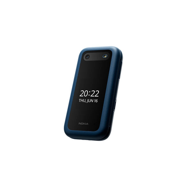 Celular Nokia 2660 Flip 4G Dual Chip + Tela Dupla 2 8” e 1 8” + Botões grandes e emergência Azul - NK122 NK122 image number null