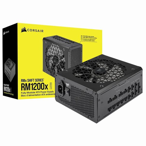 Fonte Corsair  1200w 80 Plus Gold Full Modular Rm1200x Shift - Cp-9020254-br image number null