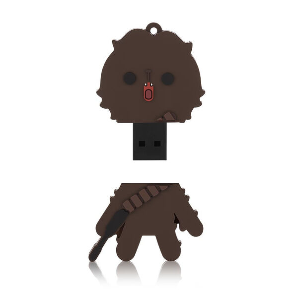 Pen Drive Star Wars Chewbacca 8GB USB Leitura 10MB-s e Gravação 3MB-s Multilaser - PD041 PD041 image number null