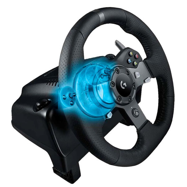 Volante Gamer Logitech G920 Driving Force para Xbox One e PC - Preto image number null