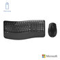 Teclado e Mouse Sem Fio Comfort 5050 Microsoft Usb Teclas Multimidia Alcance 10m Ambidestro 1000dpi - PP400005 PP400005