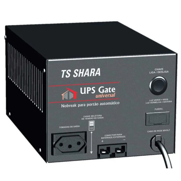 Nobreak TS Shara UPS Gate Universal 1200 VA Bivolt - 4398 - Preto - 100/240 (Bivolt) image number null
