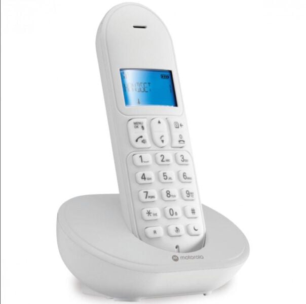 Telefone sem Fio com Identificador de Chamadas e Viva VOZ MT150W Branco image number null