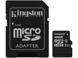 Cartão de Memória 16GB Micro SD Kingston Classe 10 com Adaptador Canvas Select