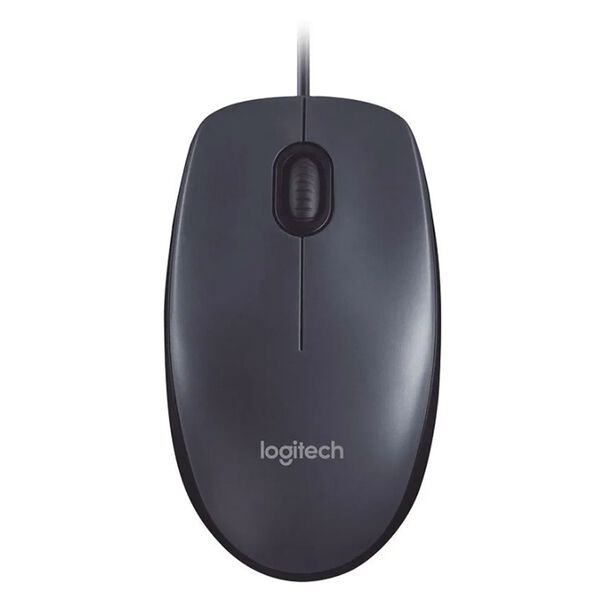Mouse Logitech com Fio M100 910-001601 - Preto image number null