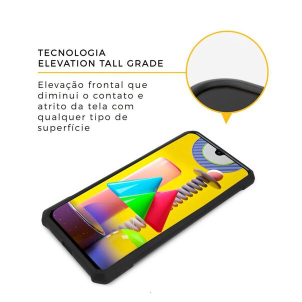 Capa case capinha Dual Shock X Preta Para Samsung Galaxy M31 - Gshield image number null