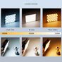 Iluminador LED Portátil Mamen V11 Mobile Video Light 5W BiColor 2500K-9000K para Smartphones e Tablets
