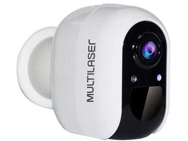 Câmera de Segurança Inteligente Wi-Fi Multilaser Full HD Interna LIV SE227 image number null