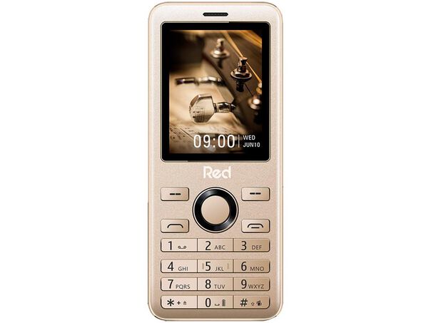 Celular Red Mobile Prime 2.4 M012F Dual Chip 32MB 2G Rádio FM Bluetooth Desbloqueado - Dourado image number null