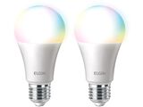 Kit Lâmpadas Smart Wi-Fi Elgin Smart Color Bulbo LED 2 Unidades