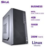 Computador Business B300 Dual Core I3 3220 MEM 4GB DDR3 HD 500GB Fonte 200W Linux (7908445420410)