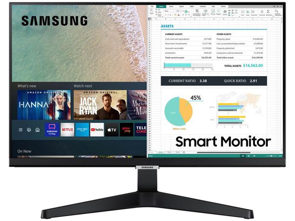 Monitor Full HD Samsung M5 LS24AM506NLMZD 24” IPS LED HDMI Smart image number null