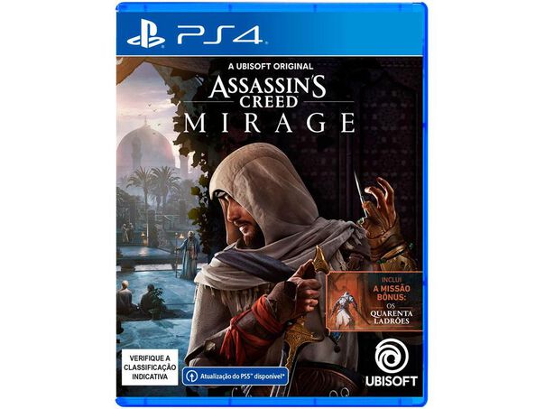 Assassins Creed Mirage para PS4 Ubisoft Lançamento - PS4 image number null