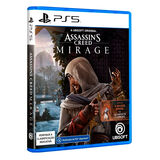 Jogo Assassins Creed Mirage Standard Edition Playstation 5 Mídia Física - Azul
