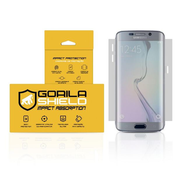 Película Nano Gel Dupla para Samsung Galaxy S6 Edge - Gorila Shield (Cobre toda tela) image number null