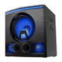 Mini System Gradiente Power Box GMS300 com Bluetooth. Função DJ e LED Lights - 300W - Preto - Bivolt