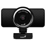 Webcam Usb Genius Ecam 8000 Full Hd Preto