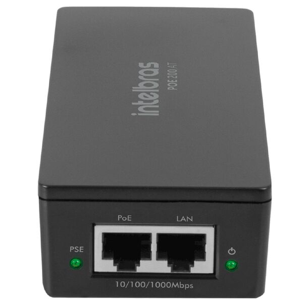 Injetor Conversor Intelbras PoE Ativo Gigabit Ethernet - PoE 200 AT image number null