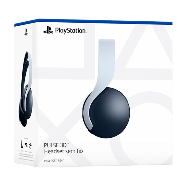 Headset Sem Fio Pulse 3D Playstation 5 White image number null