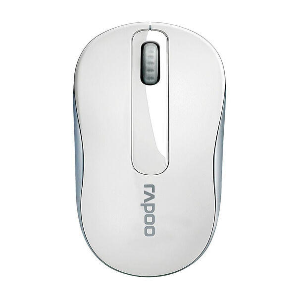 Mouse Sem Fio Rapoo M10 1000DPI 2.4GHz Bluetooth Branco - RA008 image number null