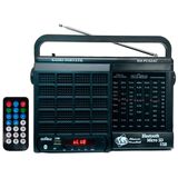 Rádio Portátil Motobras AM-FM-OC 1000mW RMS Bluetooth RM-PU32-AC - Preto - Bivolt